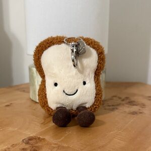 Jellycat Cute Toast Plush Keychain